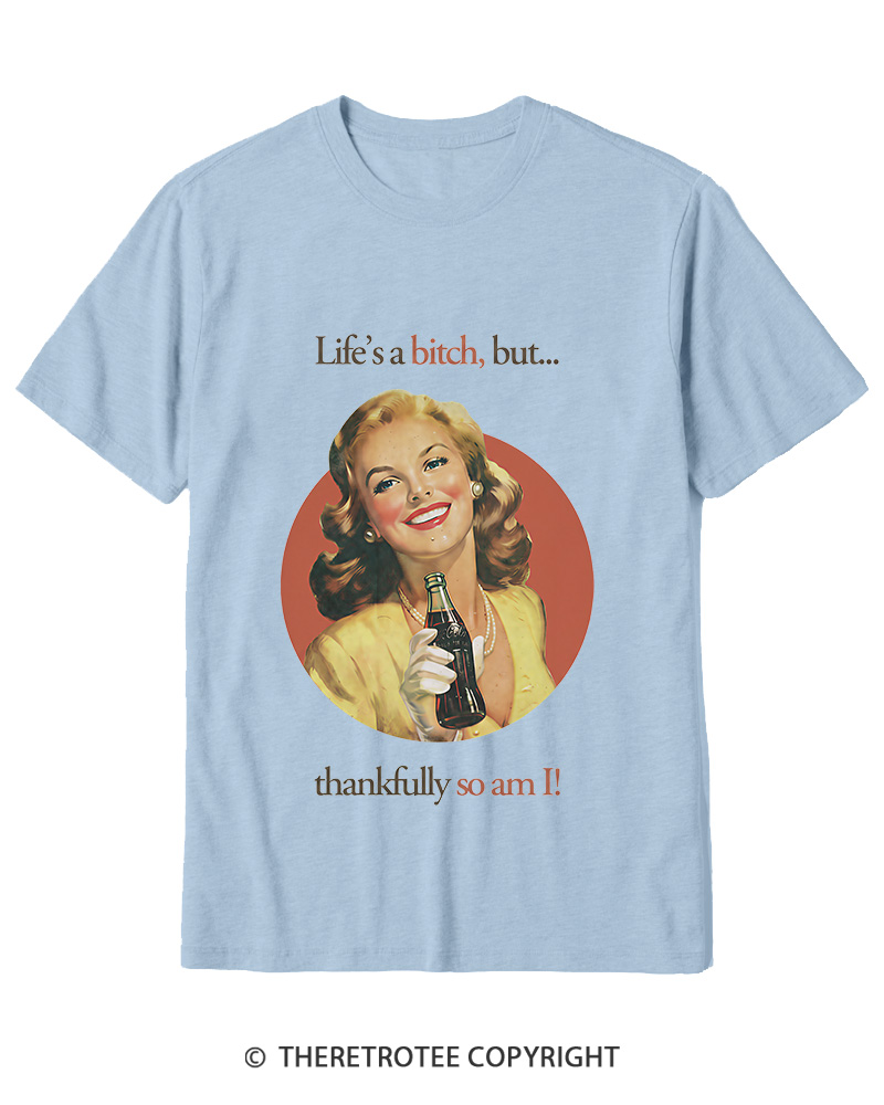 TheRetroTee Thankfully So Am I 1950s Cotton T-Shirt