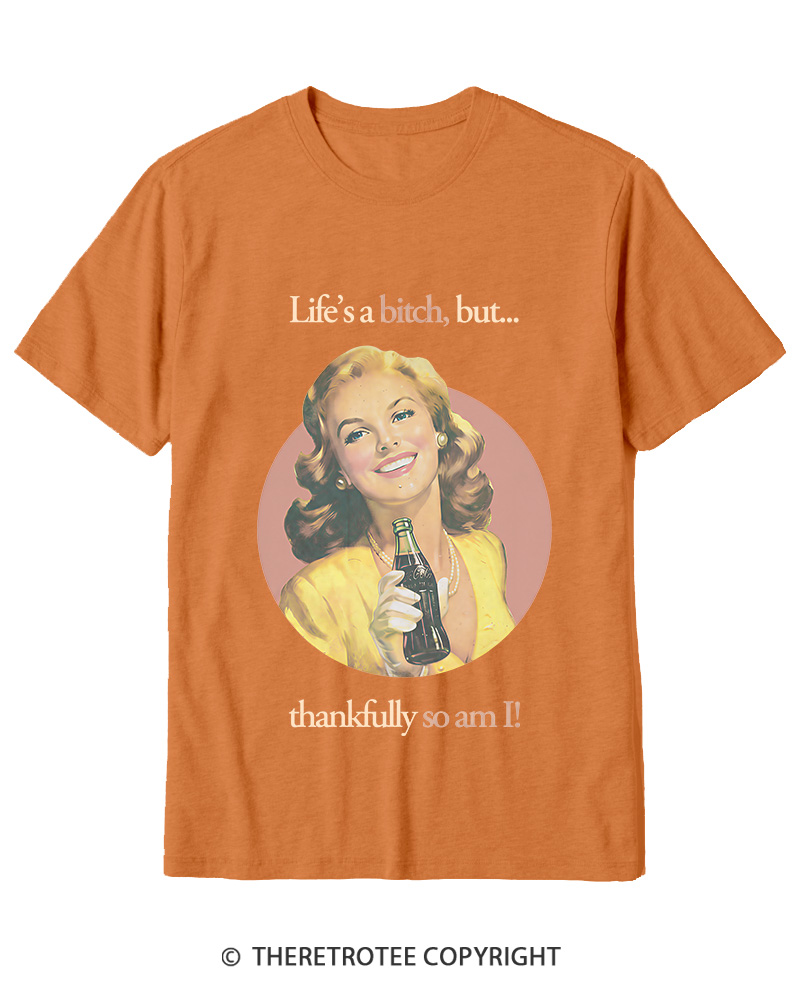 TheRetroTee Thankfully So Am I 1950s Cotton T-Shirt