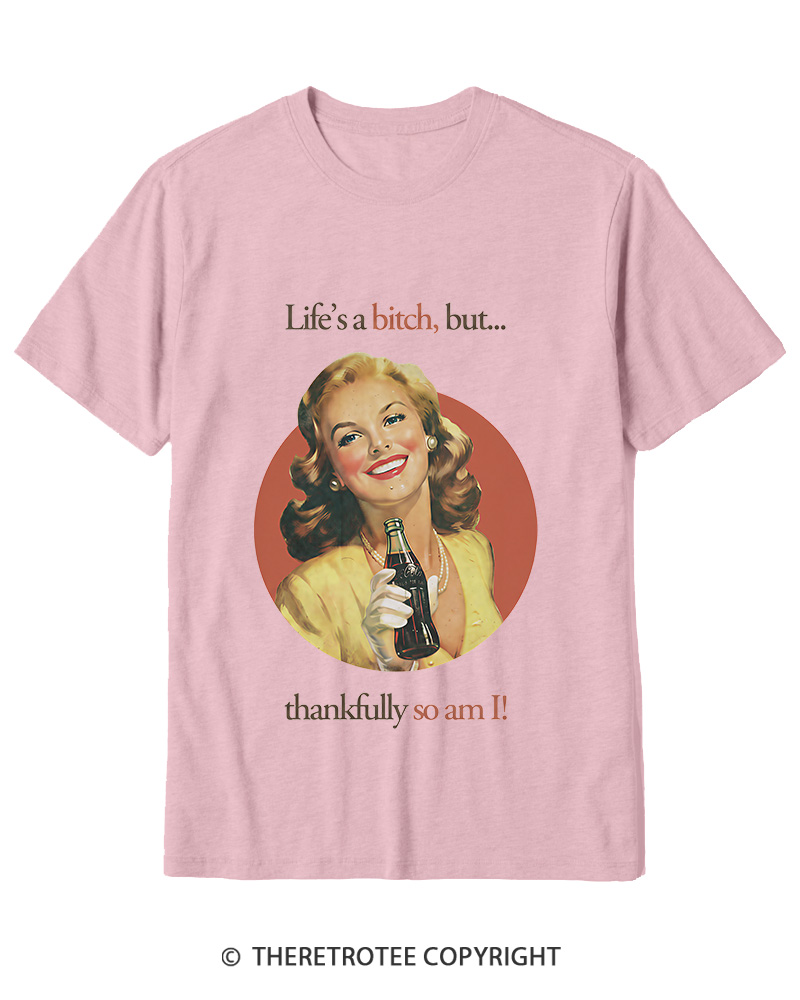 TheRetroTee Thankfully So Am I 1950s Cotton T-Shirt