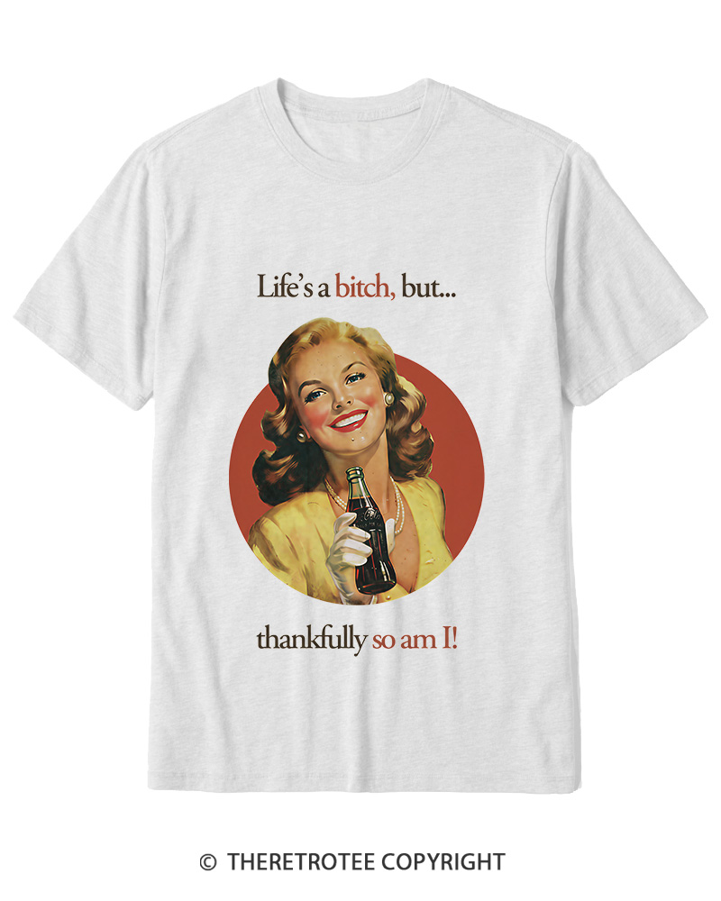 TheRetroTee Thankfully So Am I 1950s Cotton T-Shirt