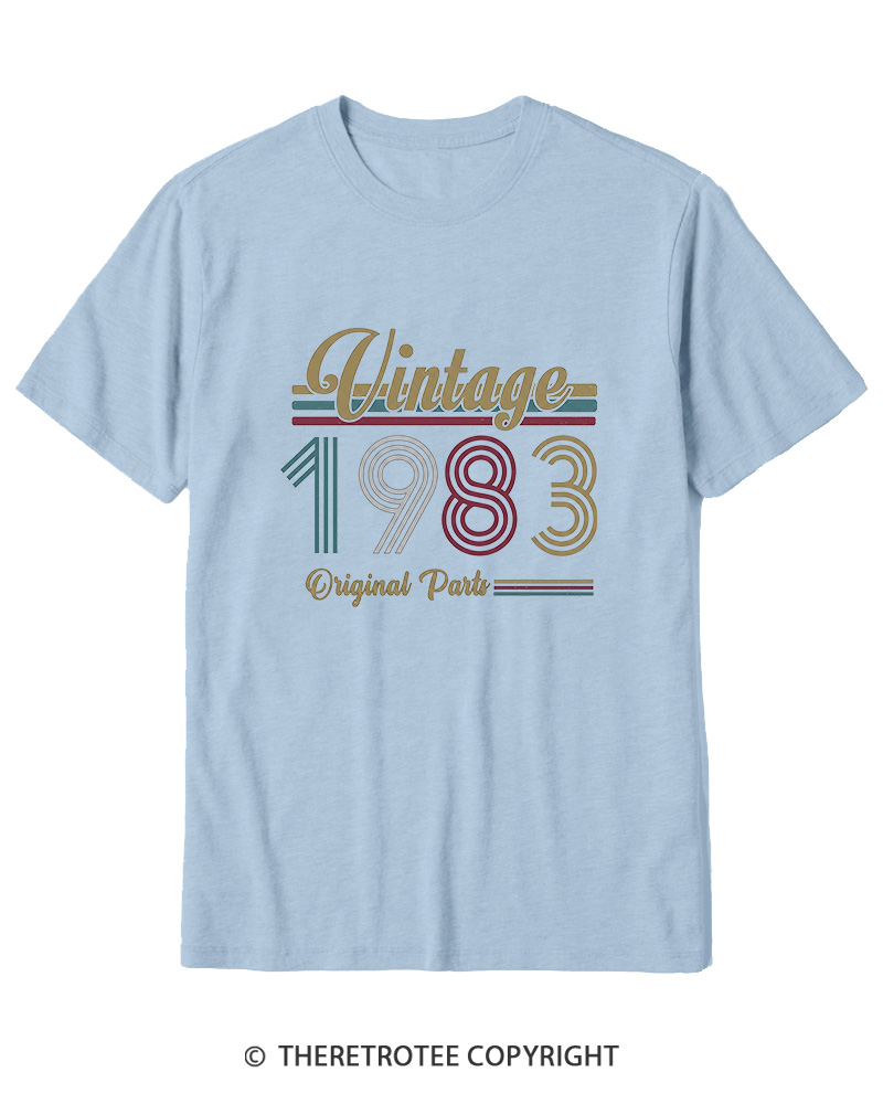 TheRetroTee 1983 Vintage Cotton T-Shirt