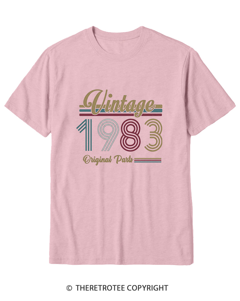 TheRetroTee 1983 Vintage Cotton T-Shirt