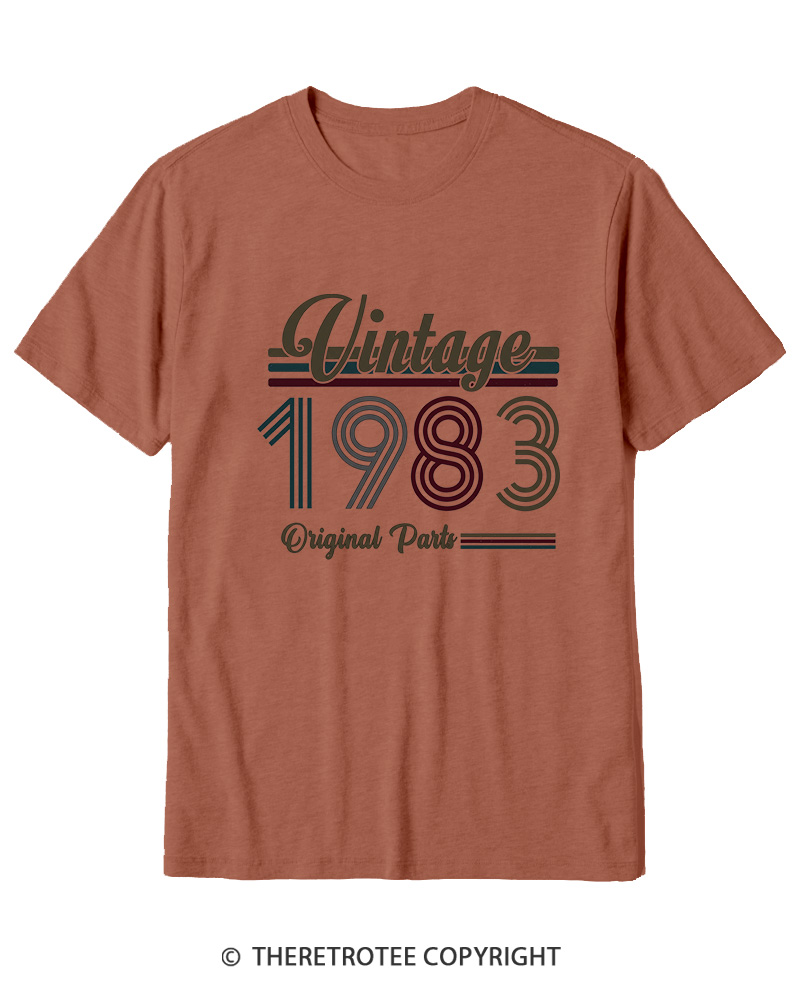 TheRetroTee 1983 Vintage Cotton T-Shirt