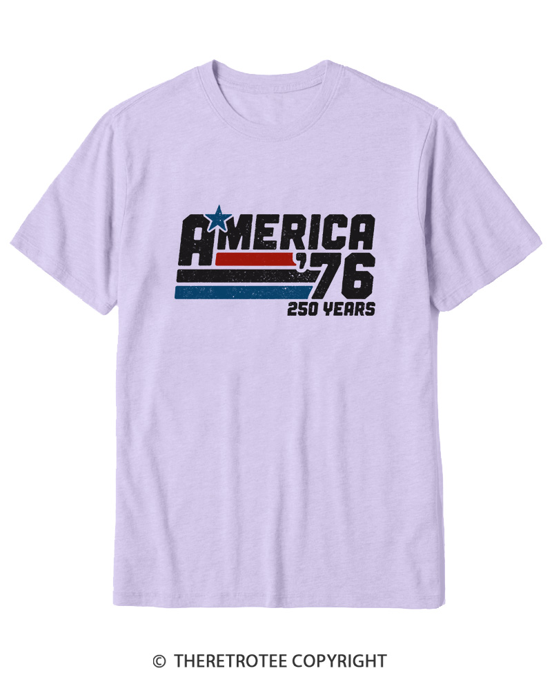 TheRetroTee America 76 250 Years Cotton T-Shirt