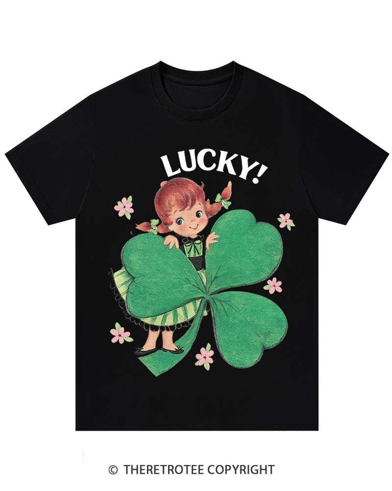 TheRetroTee Luck of The Irish St. Patrick's Day T-Shirt