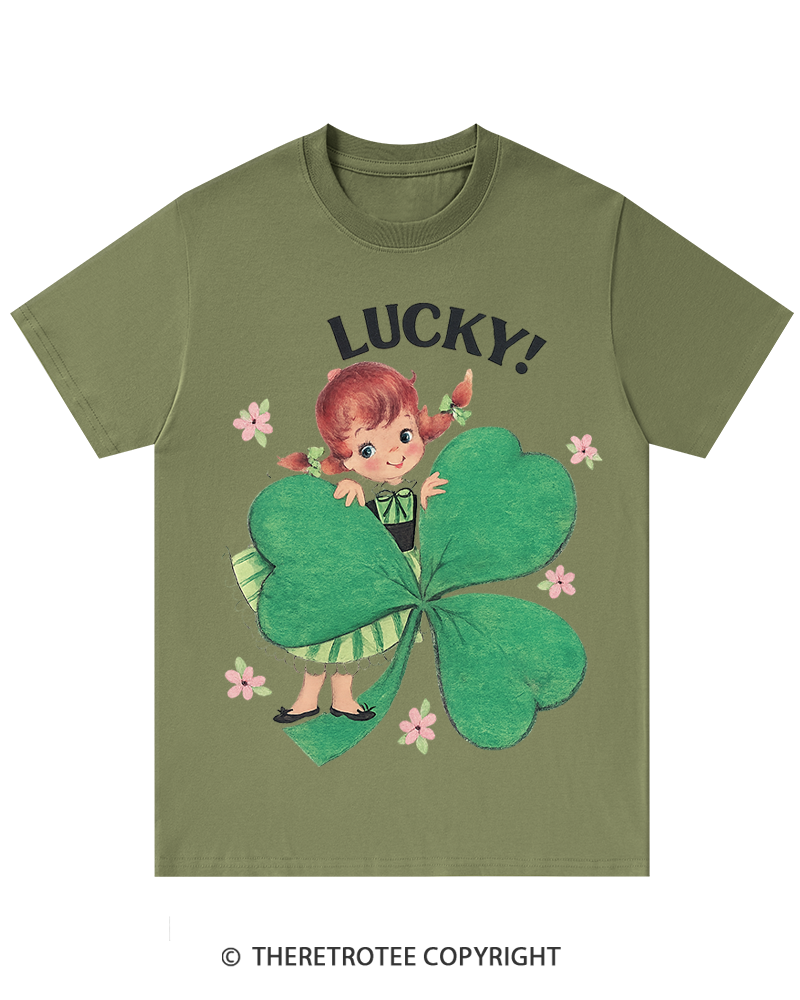 TheRetroTee Luck of The Irish St. Patrick's Day T-Shirt