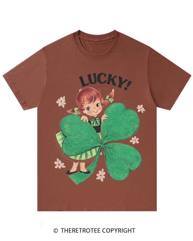 TheRetroTee Luck of The Irish St. Patrick's Day T-Shirt