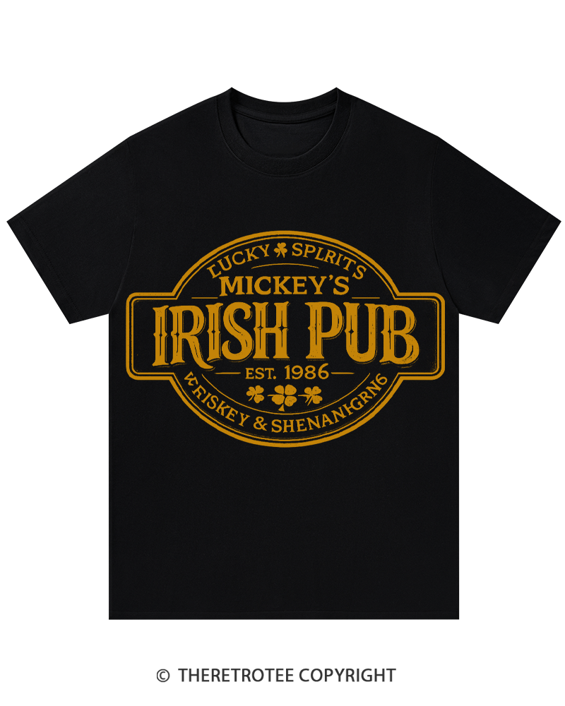 TheRetroTee Irish Pub St. Patrick's Day T-Shirt