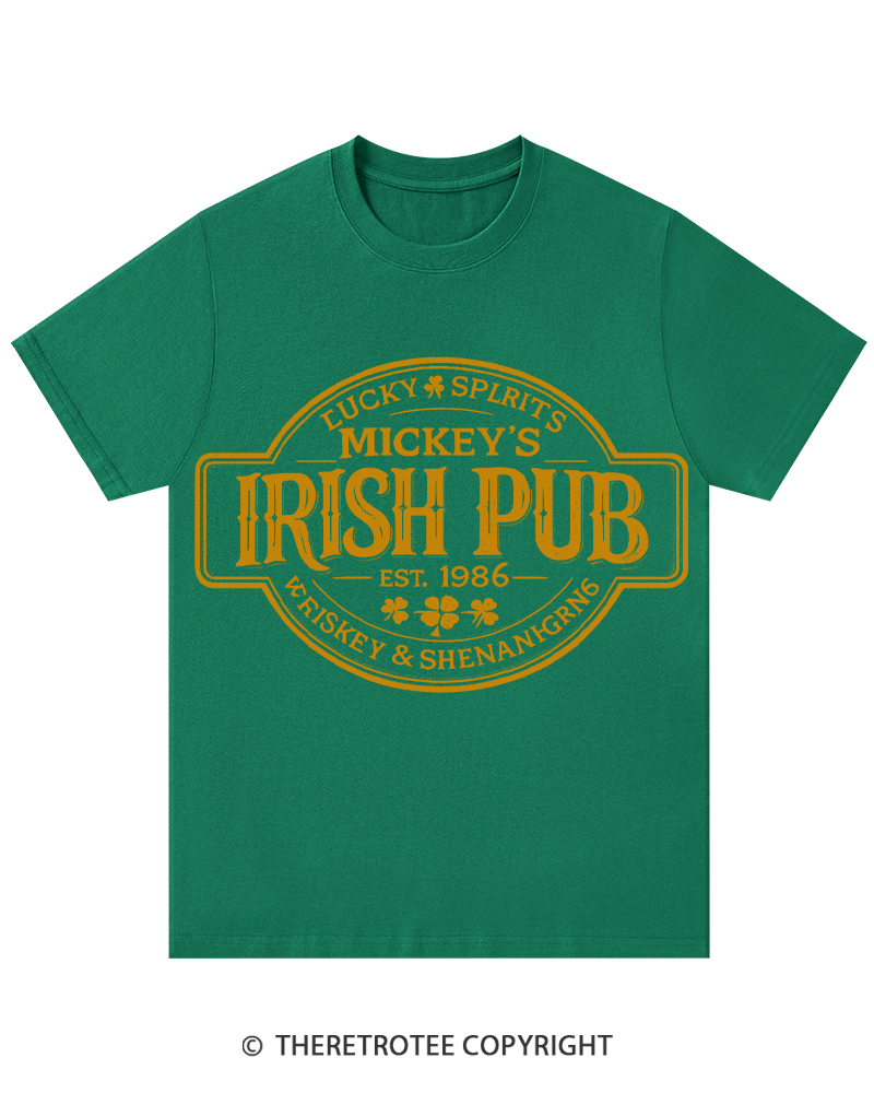 TheRetroTee Irish Pub St. Patrick's Day T-Shirt