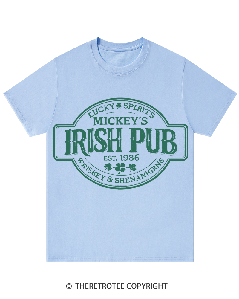 TheRetroTee Irish Pub St. Patrick's Day T-Shirt