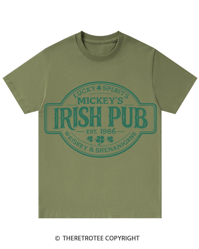TheRetroTee Irish Pub St. Patrick's Day T-Shirt