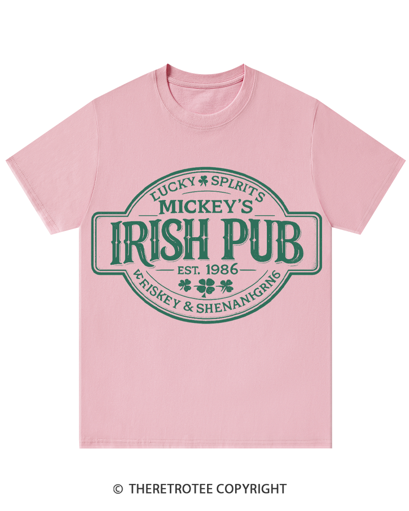 TheRetroTee Irish Pub St. Patrick's Day T-Shirt