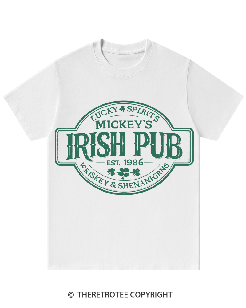 TheRetroTee Irish Pub St. Patrick's Day T-Shirt