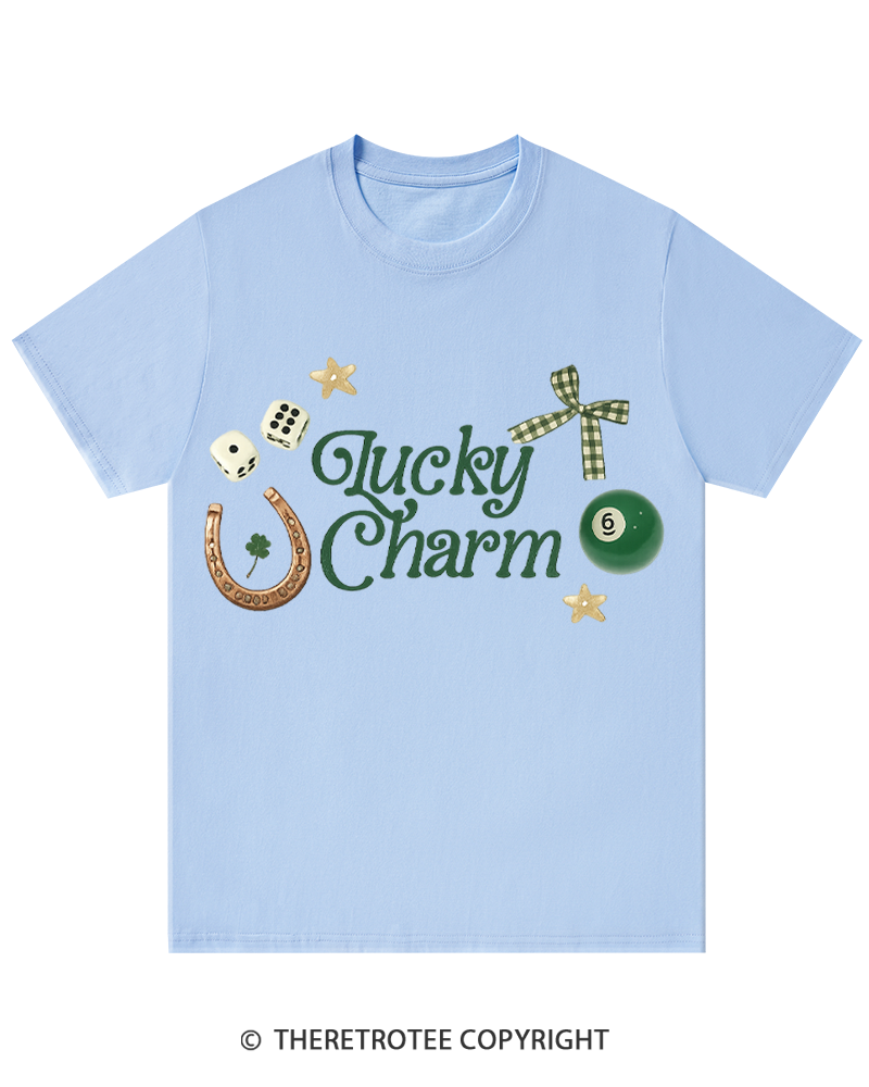 TheRetroTee Lucky Charm St. Patrick's Day T-Shirt