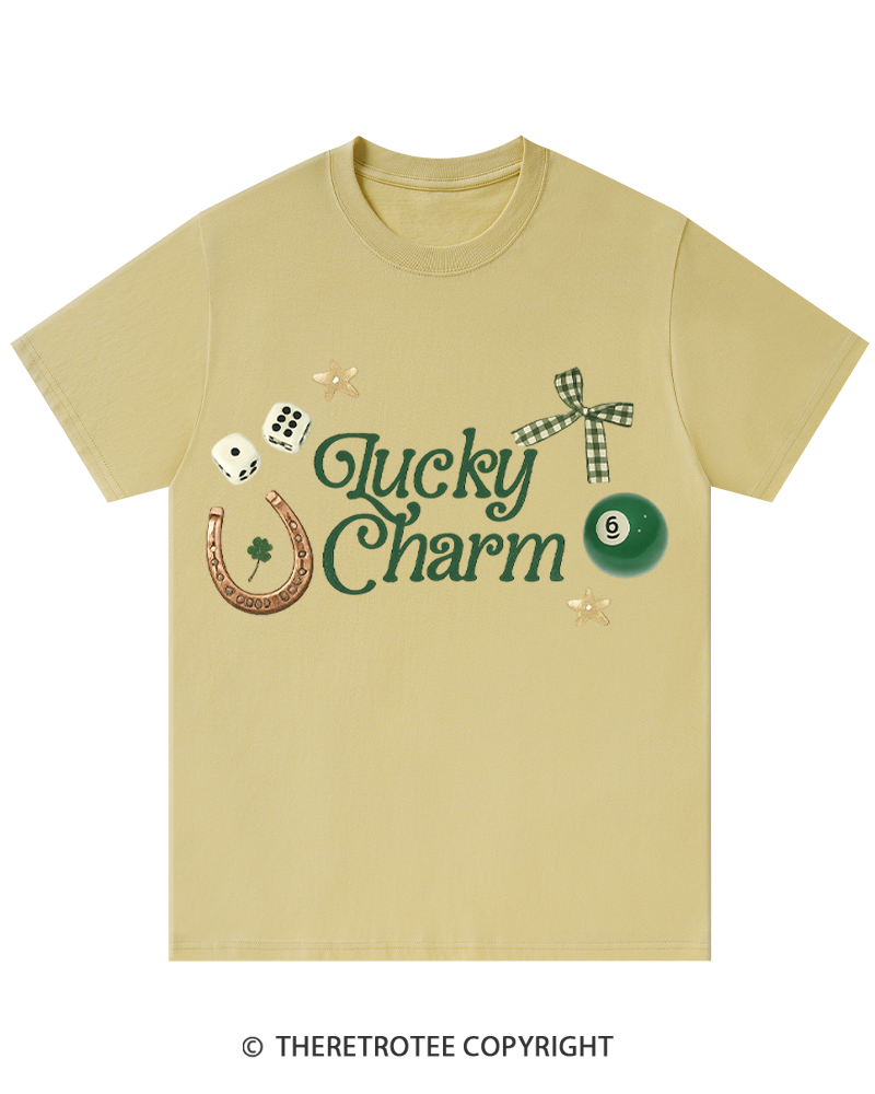 TheRetroTee Lucky Charm St. Patrick's Day T-Shirt