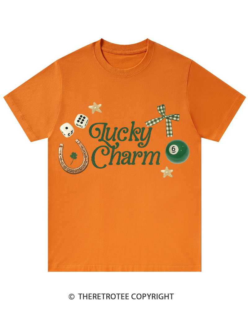 TheRetroTee Lucky Charm St. Patrick's Day T-Shirt