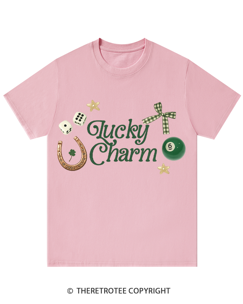 TheRetroTee Lucky Charm St. Patrick's Day T-Shirt