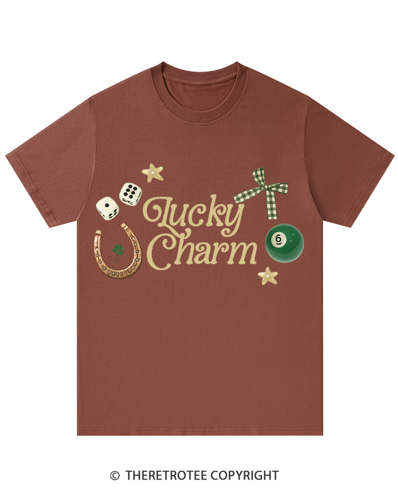 TheRetroTee Lucky Charm St. Patrick's Day T-Shirt