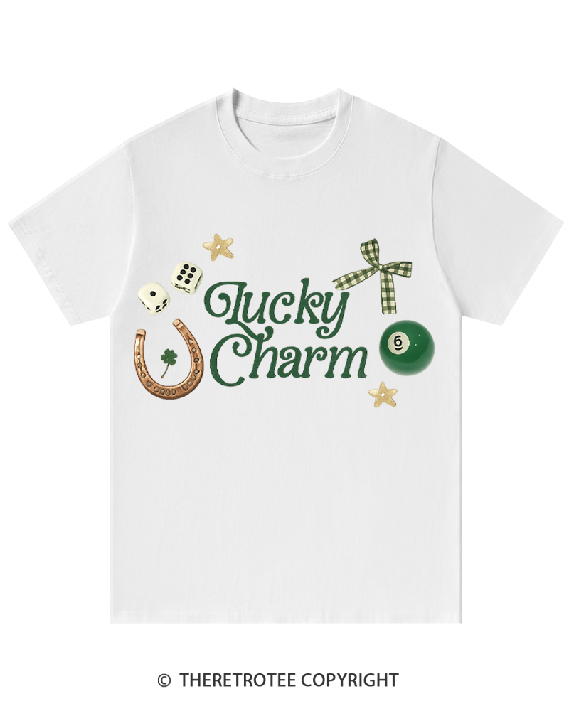 TheRetroTee Lucky Charm St. Patrick's Day T-Shirt