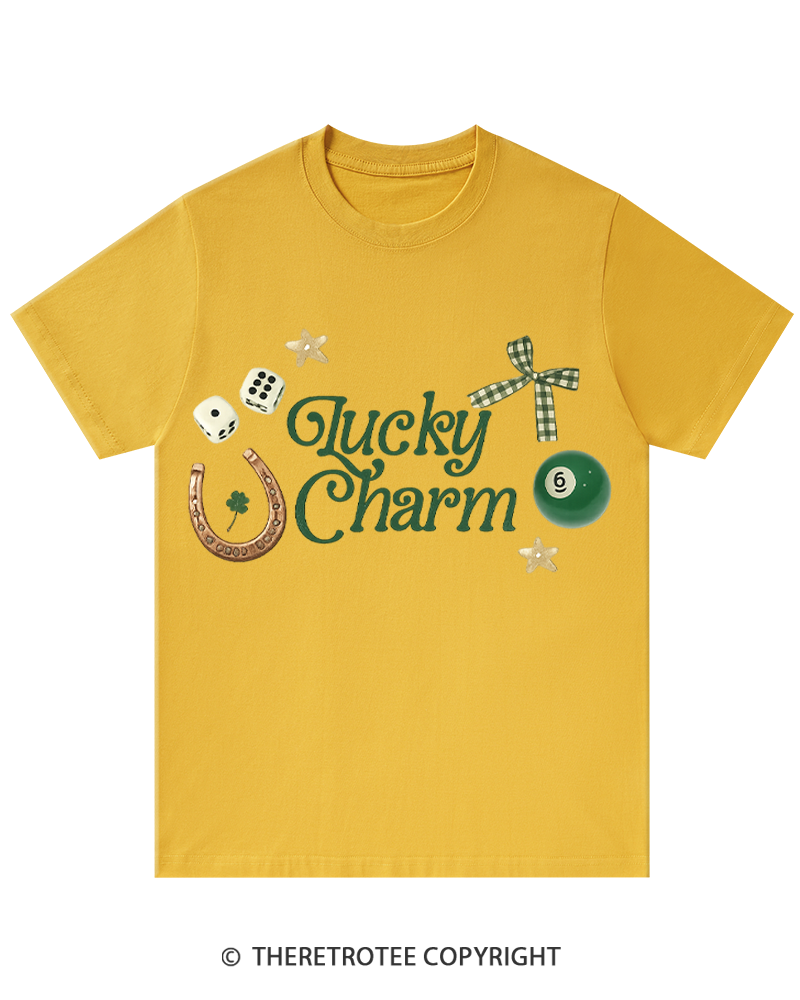 TheRetroTee Lucky Charm St. Patrick's Day T-Shirt