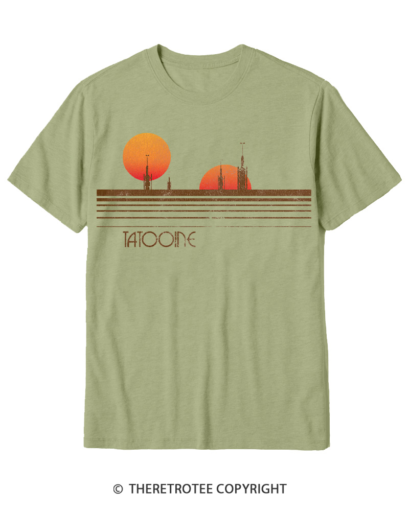 TheRetroTee Galaxy 1980s Cotton T-Shirt