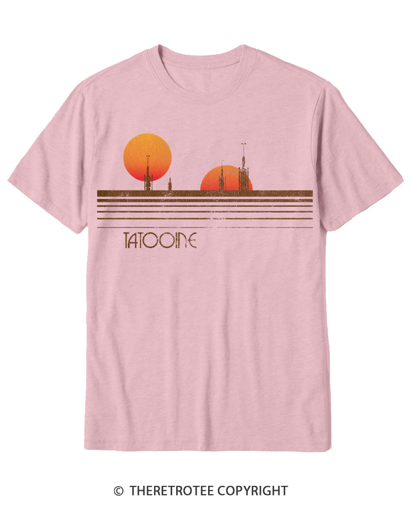 TheRetroTee Galaxy 1980s Cotton T-Shirt
