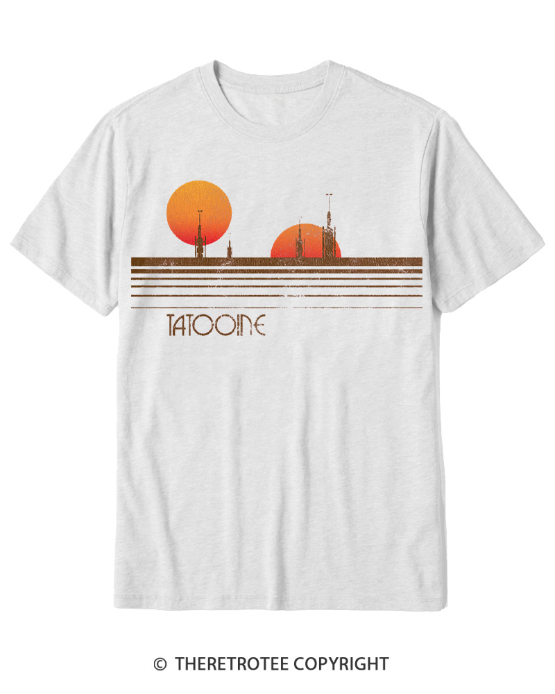 TheRetroTee Galaxy 1980s Cotton T-Shirt
