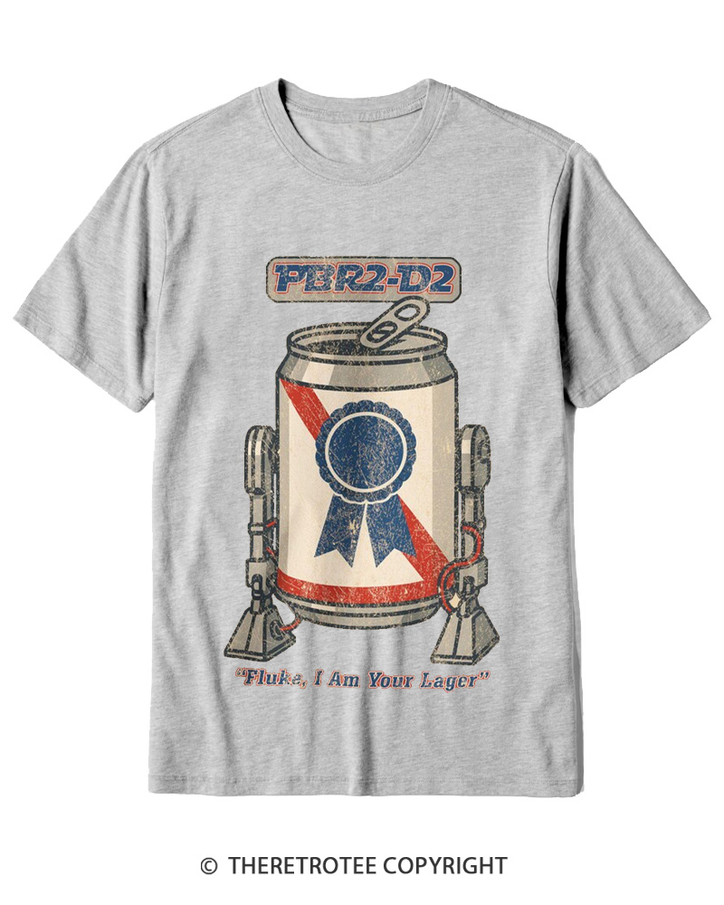 TheRetroTee I Am Your Lager 1980s Cotton T-Shirt