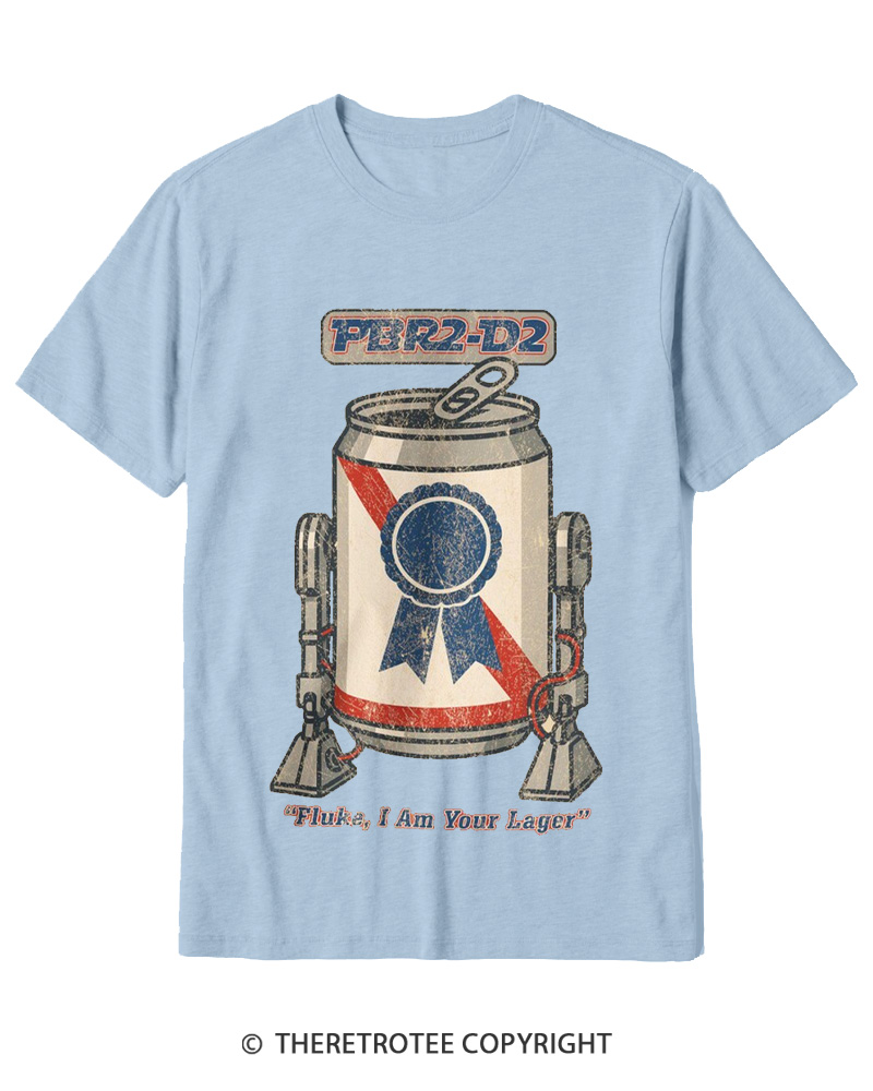 TheRetroTee I Am Your Lager 1980s Cotton T-Shirt