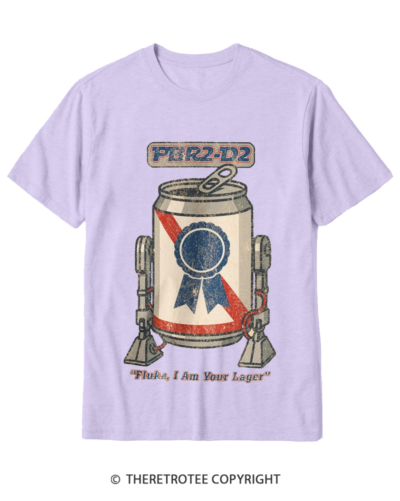 TheRetroTee I Am Your Lager 1980s Cotton T-Shirt