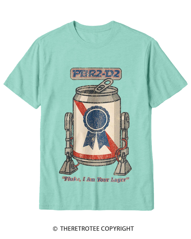 TheRetroTee I Am Your Lager 1980s Cotton T-Shirt