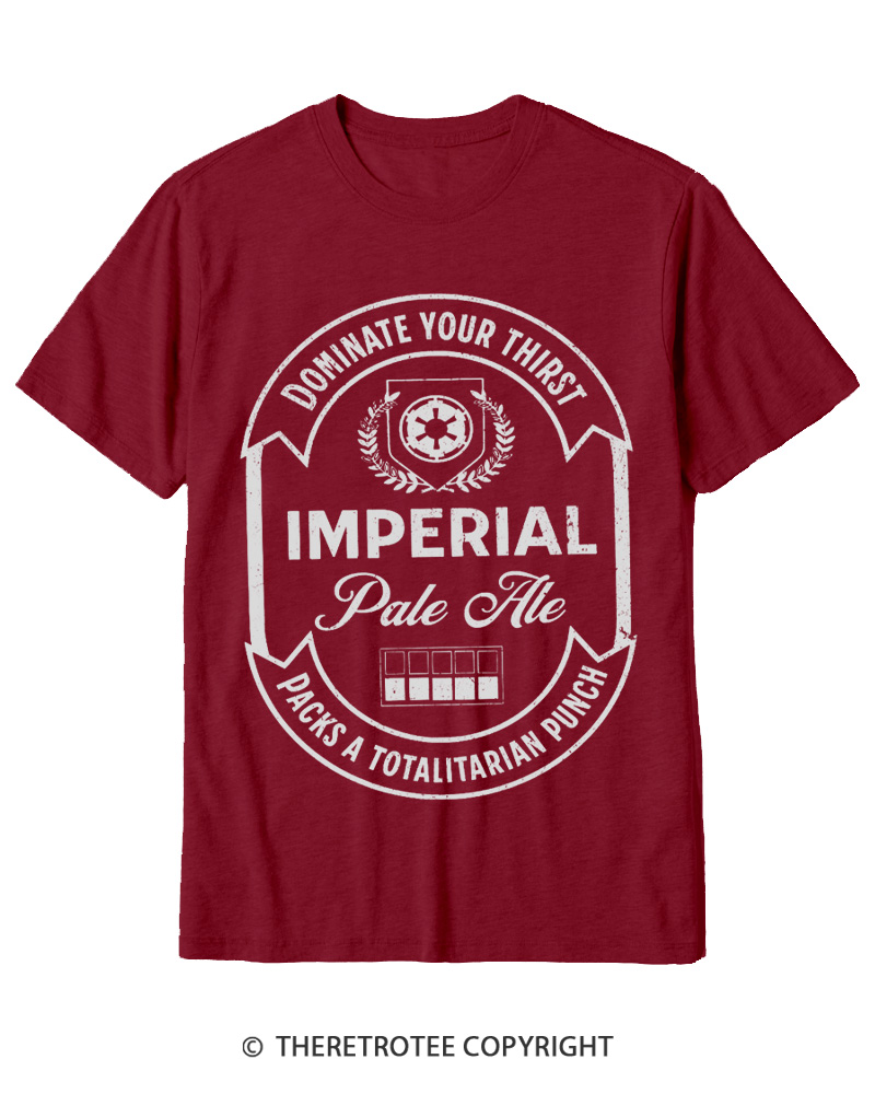 TheRetroTee Dominate Your Thirst 1980s Cotton T-Shirt