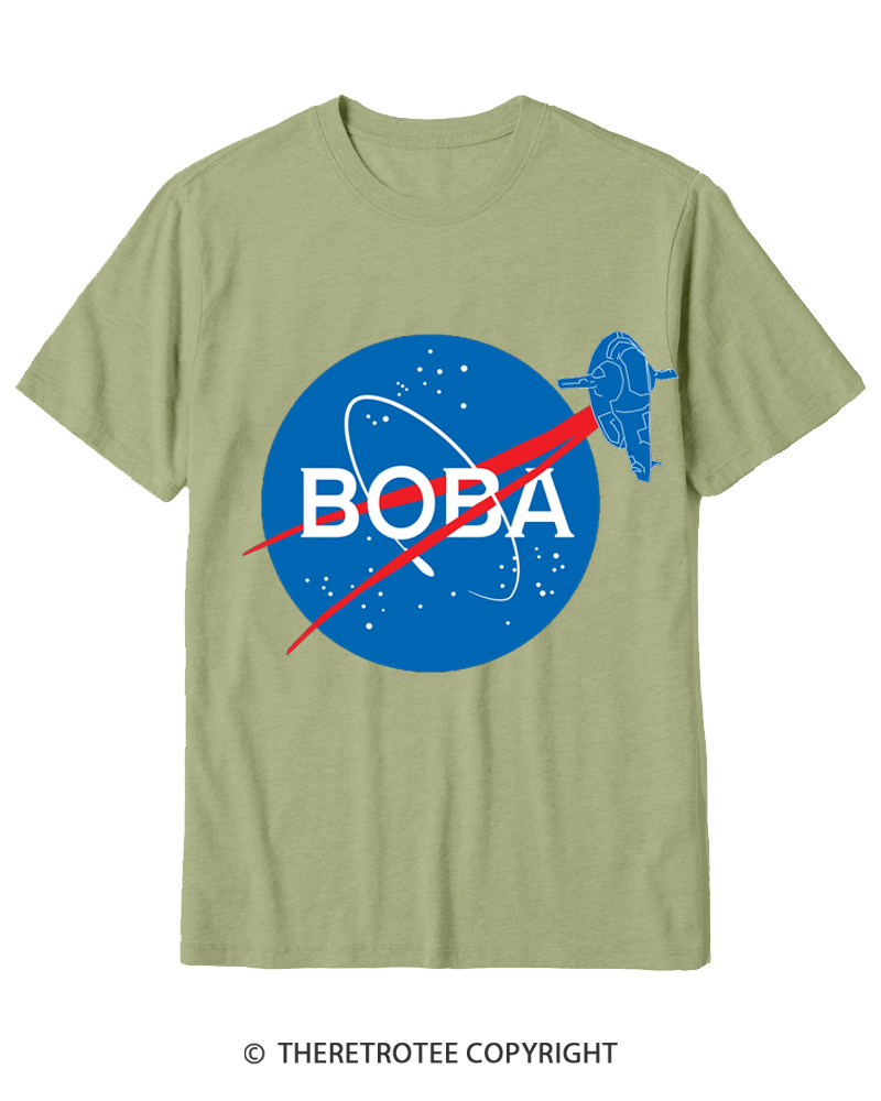 TheRetroTee Outer Rim Space Program 1980s Cotton T-Shirt