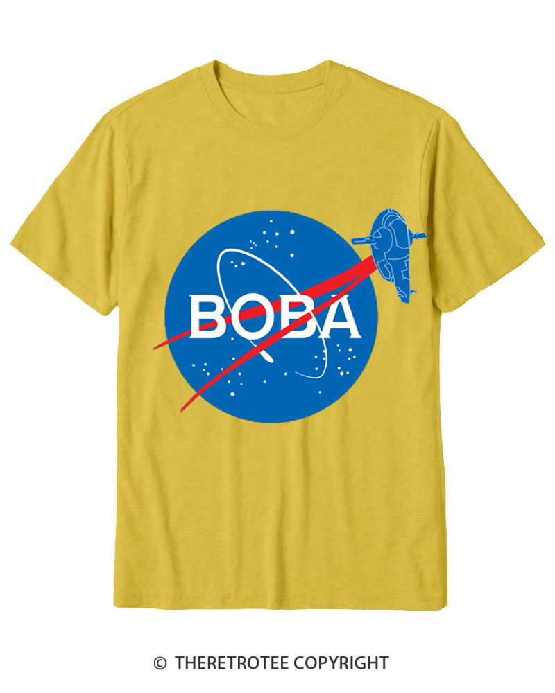 TheRetroTee Outer Rim Space Program 1980s Cotton T-Shirt