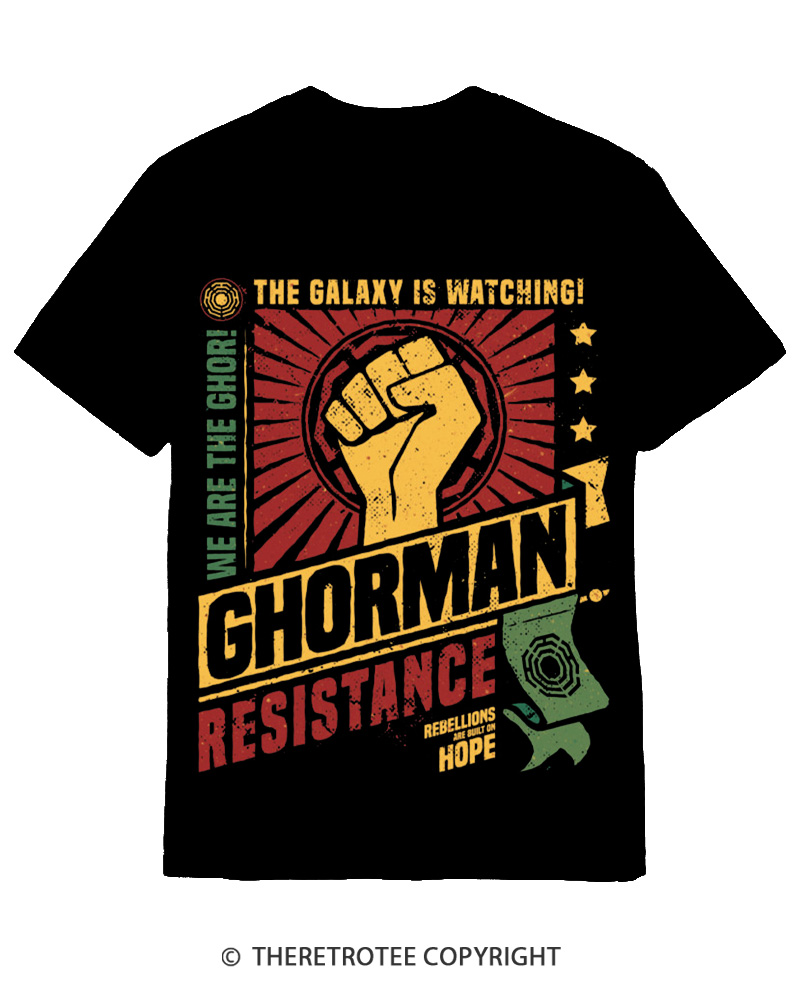 TheRetroTee Hope Builds Rebellion Cotton T-Shirt