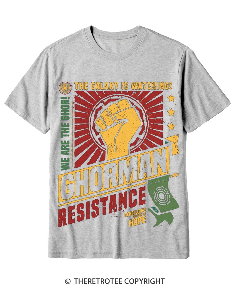 TheRetroTee Hope Builds Rebellion Cotton T-Shirt