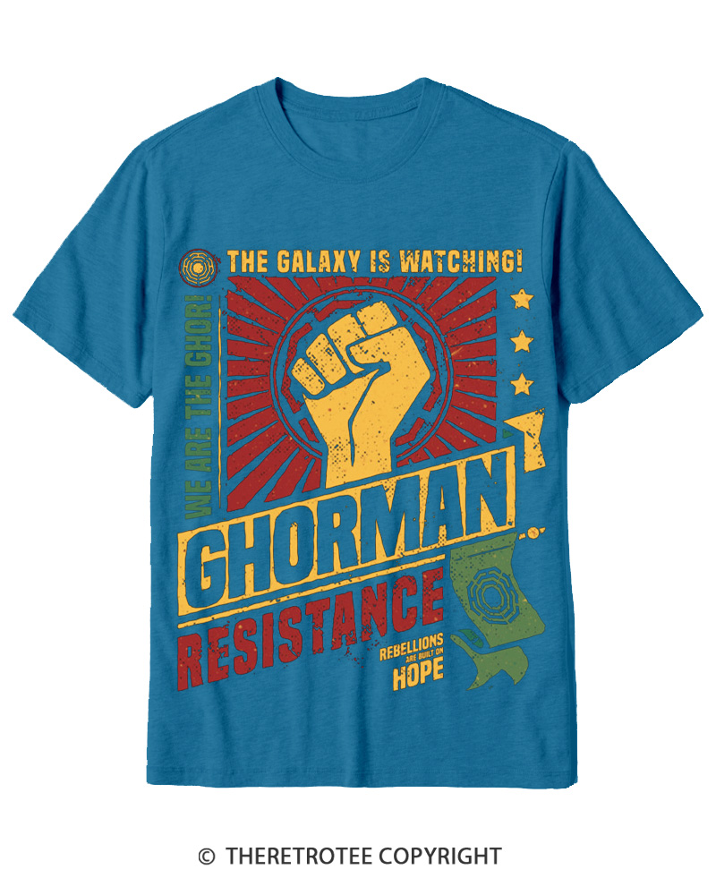 TheRetroTee Hope Builds Rebellion Cotton T-Shirt