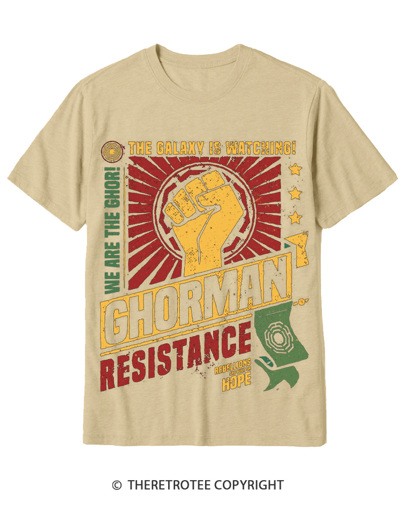 TheRetroTee Hope Builds Rebellion Cotton T-Shirt