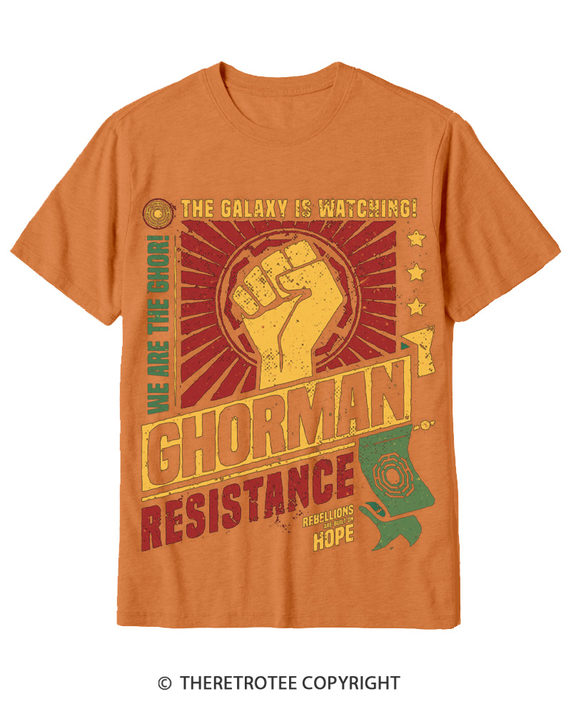 TheRetroTee Hope Builds Rebellion Cotton T-Shirt