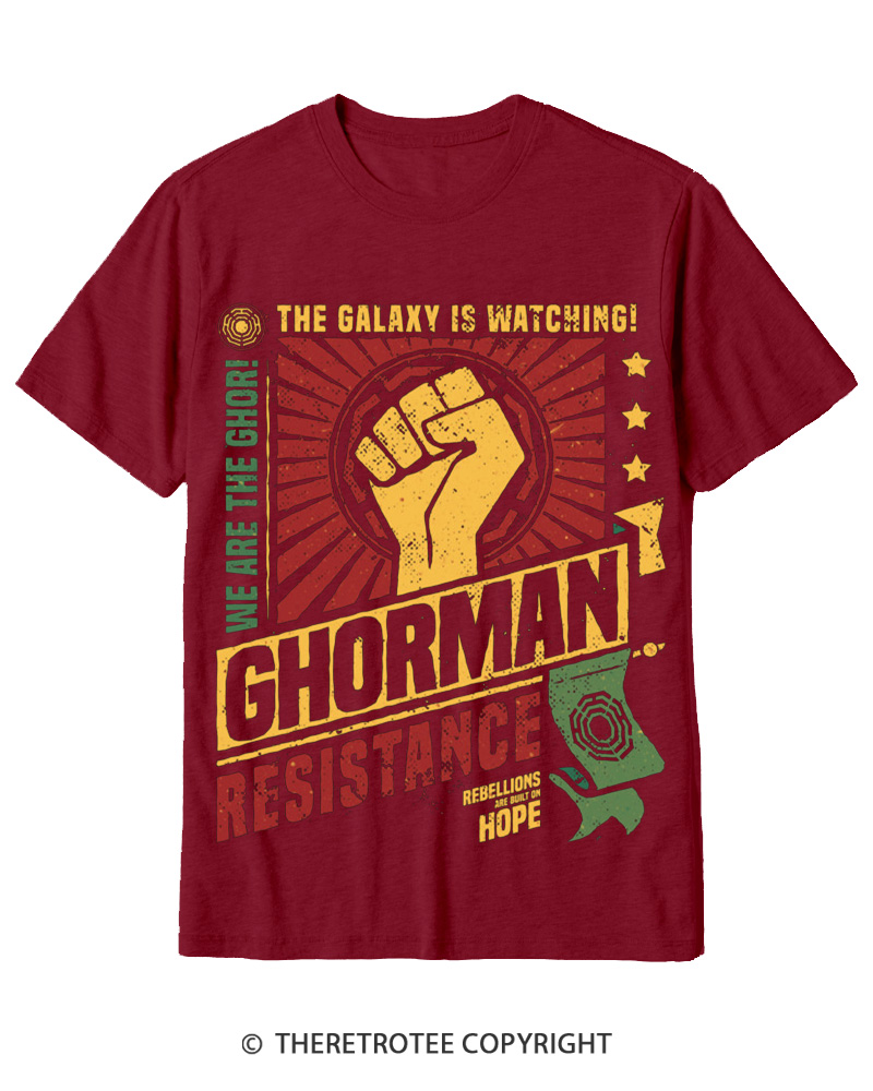 TheRetroTee Hope Builds Rebellion Cotton T-Shirt