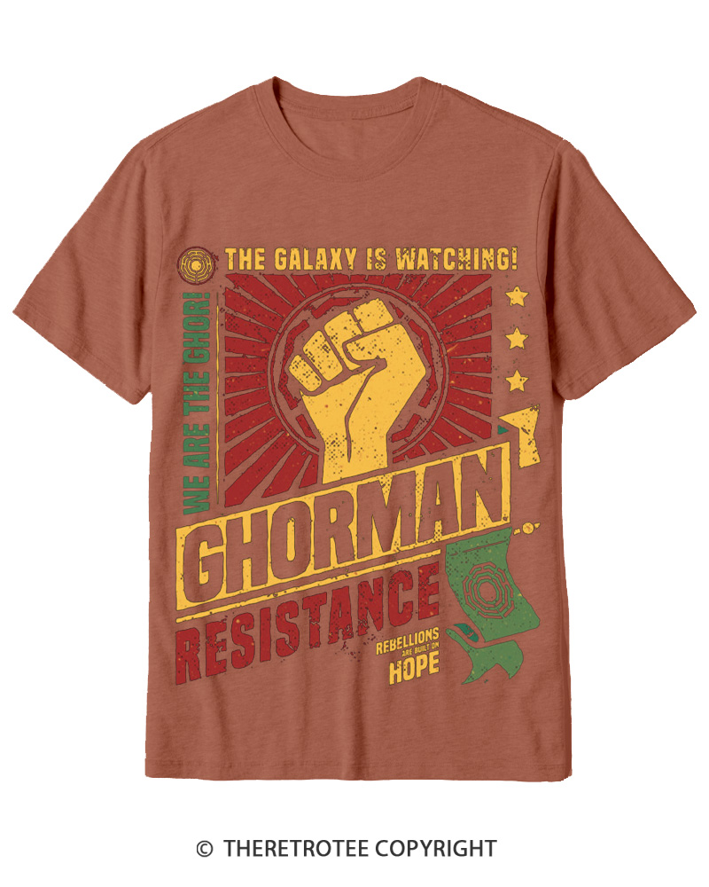 TheRetroTee Hope Builds Rebellion Cotton T-Shirt