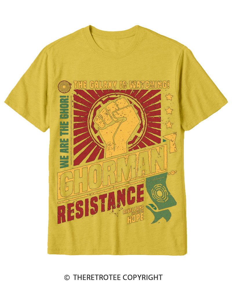 TheRetroTee Hope Builds Rebellion Cotton T-Shirt