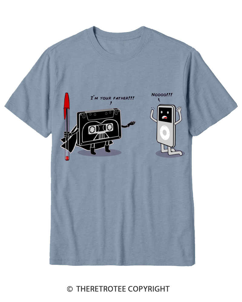TheRetroTee I´M Your Father 1980s Cotton T-Shirt