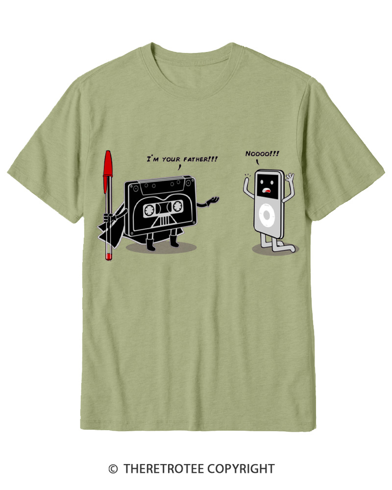 TheRetroTee I´M Your Father 1980s Cotton T-Shirt