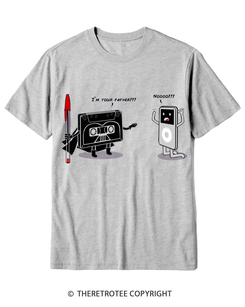 TheRetroTee I´M Your Father 1980s Cotton T-Shirt