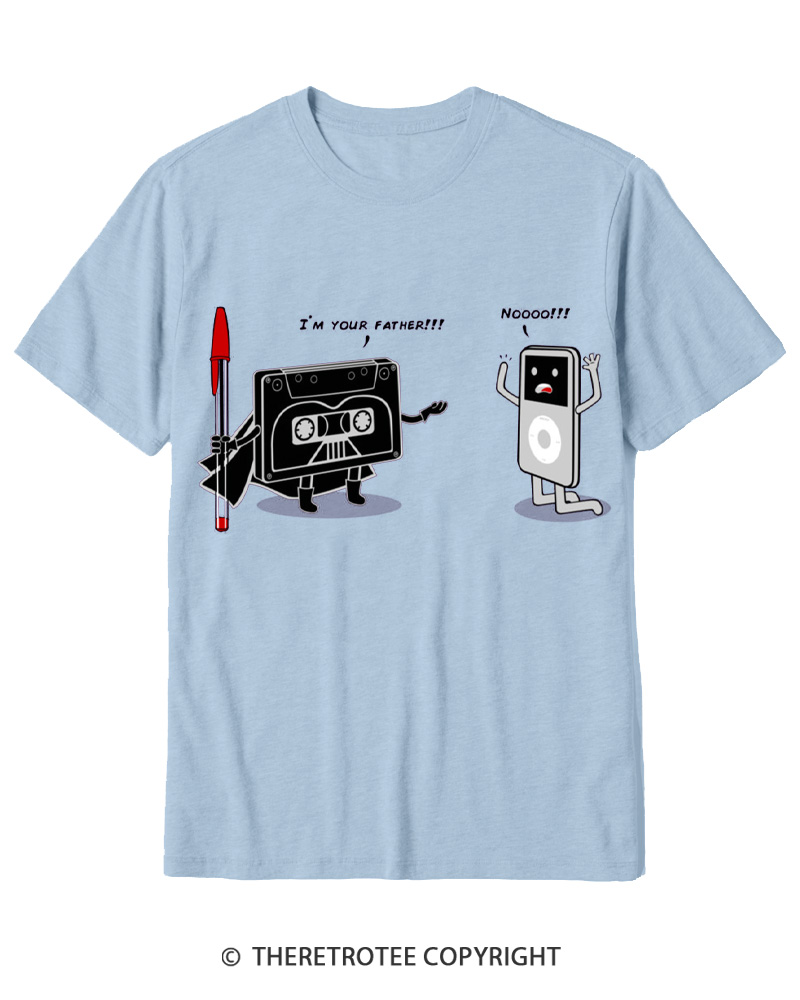 TheRetroTee I´M Your Father 1980s Cotton T-Shirt
