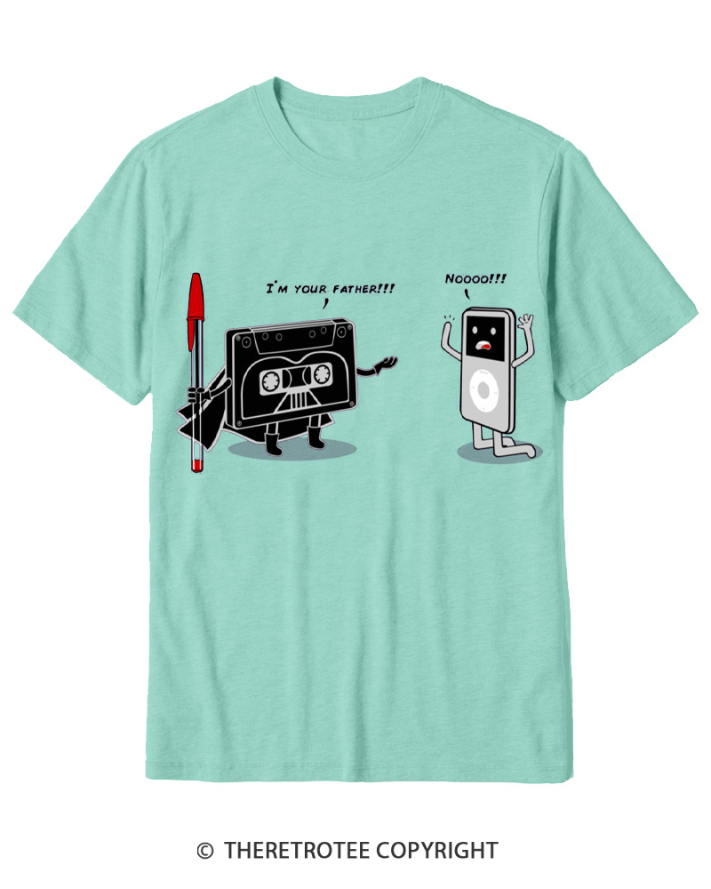 TheRetroTee I´M Your Father 1980s Cotton T-Shirt