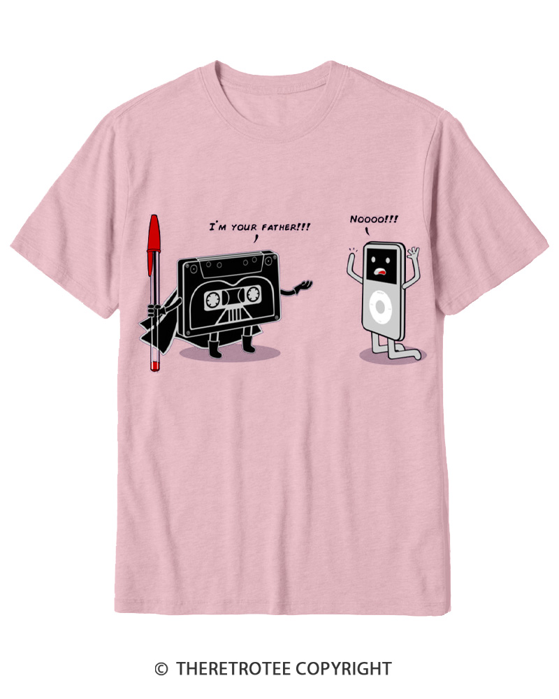 TheRetroTee I´M Your Father 1980s Cotton T-Shirt