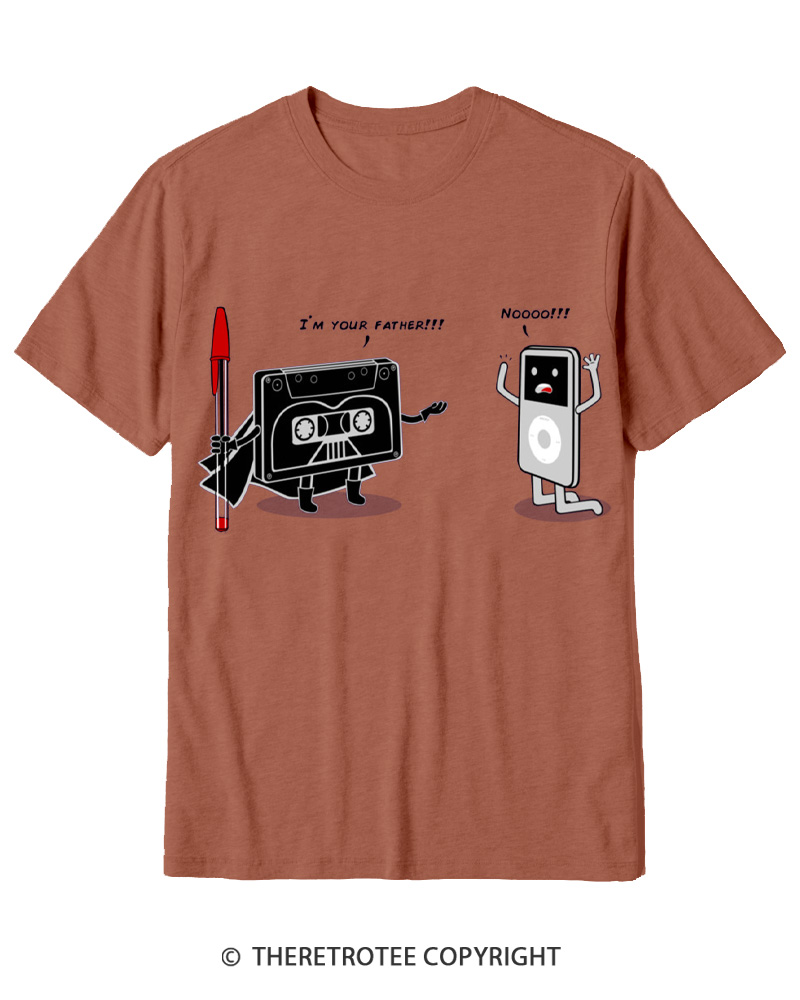 TheRetroTee I´M Your Father 1980s Cotton T-Shirt