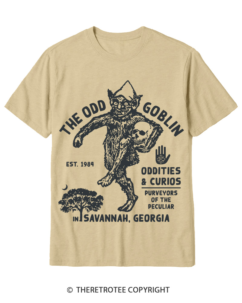 TheRetroTee Odd Goblin 1980s Cotton T-Shirt